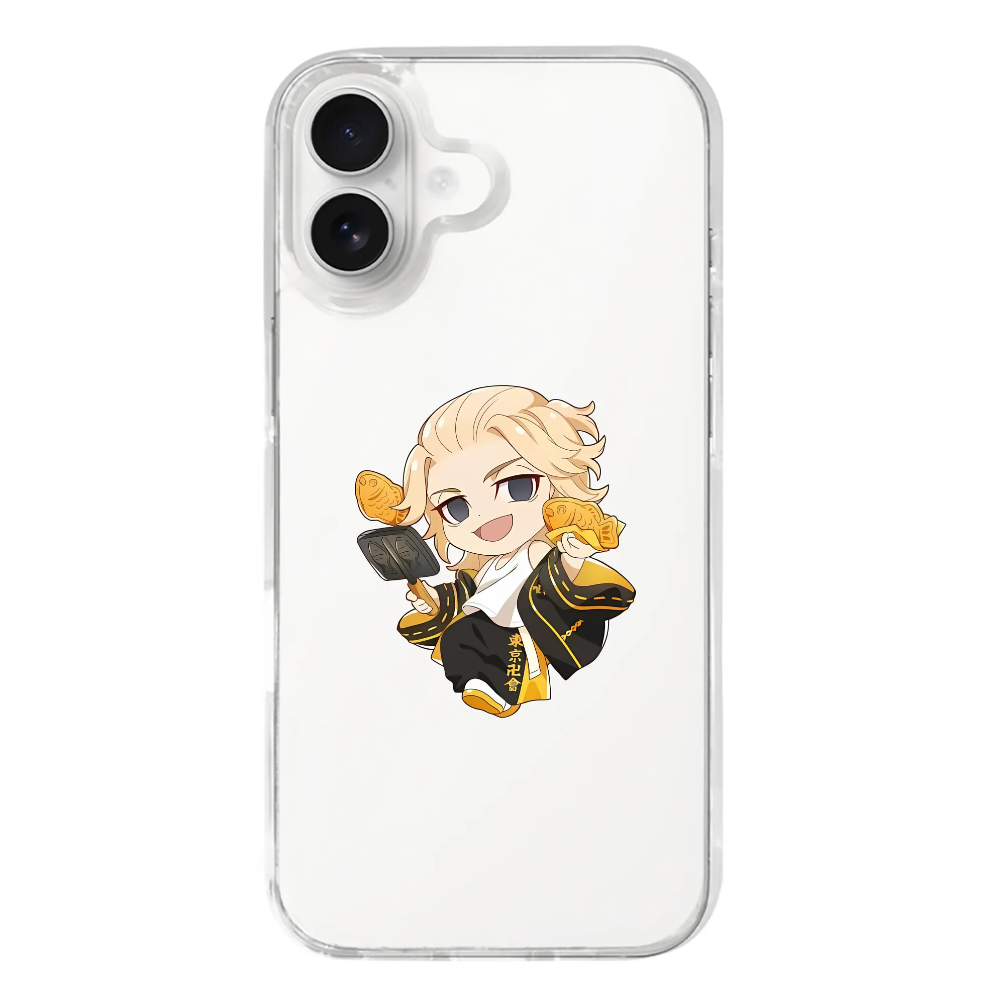 東京リベンジャーズ グッズ,佐野万次郎 - iPhone 17シリーズ 透明スマホケース – 薄型・耐衝撃・精密フィット保護カバー